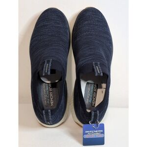 Skechers Men's Solar Fuse Slip-on Sneakers Navy blue Size 12 New Without Box